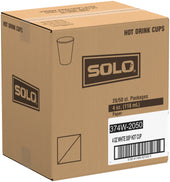 Cup Paper Hot Single Poly 4 Oz
