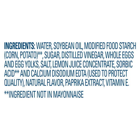 Hellmann's® MAYONNAISE LIGHT W/CAGE FREE EGGS