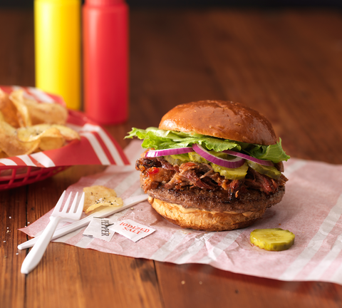 TNT Seasoned Homestyle Beef Patty, 4 Ounce -- 40 per case