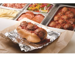 Bonici Mid Tier Fully Cooked Oven Roasted Italian Style Pork and Beef Meatball, 0.5 Ounce.