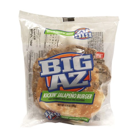 Big Az Kickin Jalapeno Cheeseburger, 9.7 Ounce -- 10 per case.