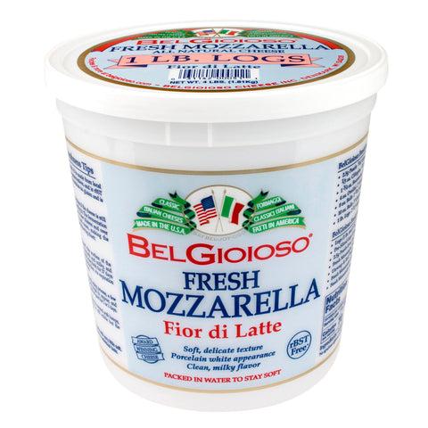 Belgioioso CHEESE MOZZARELLA FRESH LOG 1 LB