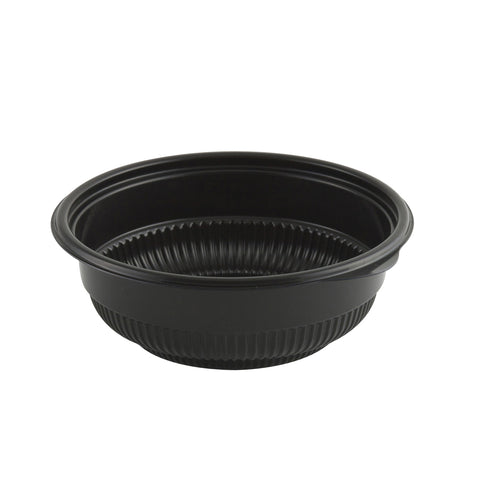 Bowl Plastic Black Microraves Incredi-bowl 12 Oz