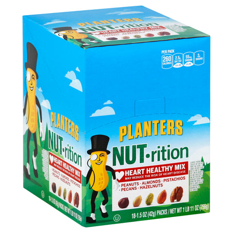 Planters NUT MIX HEART HEALTH SINGLE SERVE POUCH