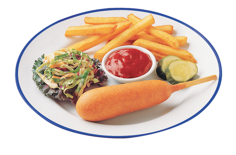 Corn Dog All Meat W/ Serving Bag 4 Oz 84818