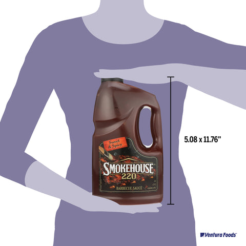 Smokehouse 220® SAUCE BBQ SWEET & SPICY JUG