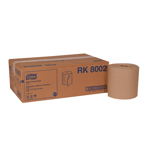 Essity Tork Universal Paper 1-Ply Natural Hand Towel Roll, 800 Feet -- 6 rolls per case