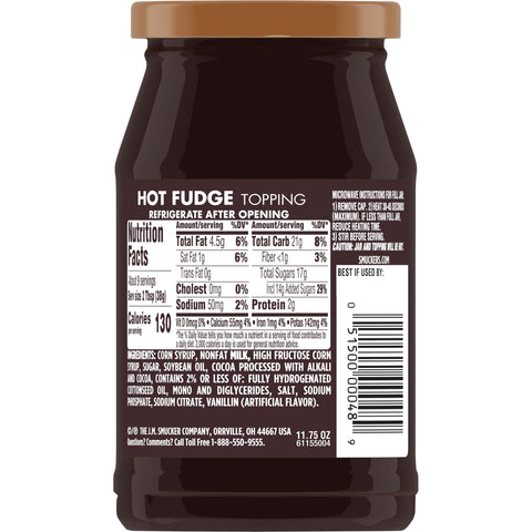 Topping Hot Fudge
