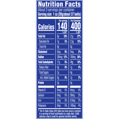 Planters SNACK CHEESE BALLS ORIGINAL