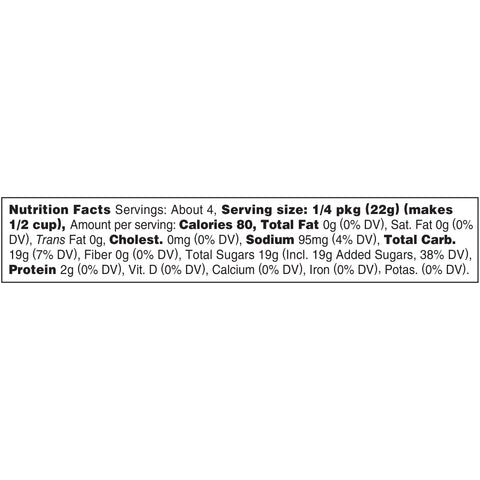 Jello Strawberry Gelatin, 3 Ounce --24 Case
