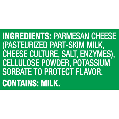 Kraft Grated Parmesan Cheese - Plastic, 16 Ounce -- 12 per case.
