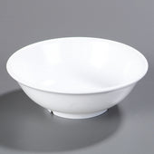 Bowl Serving Footed Melamine White 36 Oz