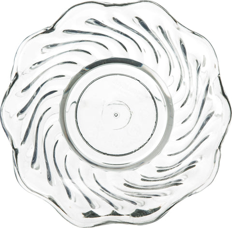 Dish Dessert Tulip San Plastic Clear 5 Oz