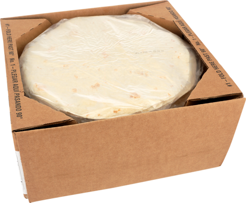 Mexican Original Receta de Oro Pressed Flour Tortillas, 12 inch.