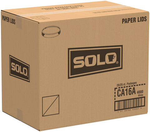 Dart Solo Flexstyle Double Sided Spiral-Wound Paper Hot Cup Lid Only -- 500 per case