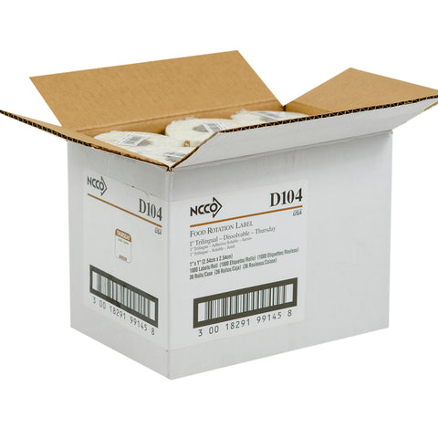 National Checking LABEL THURSDDAY 1X1 TRILINGUAL