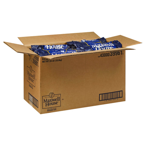 Maxwell House Dispenser Pack Ground Coffee - 4 lb. bag, 6 bags per case