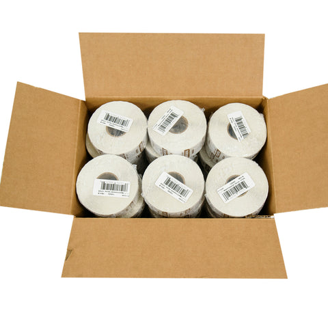 National Checking Company Dateit Brown Trilingual Removable Label - Thursday, 1 x 1 inch -- 1000 per case.