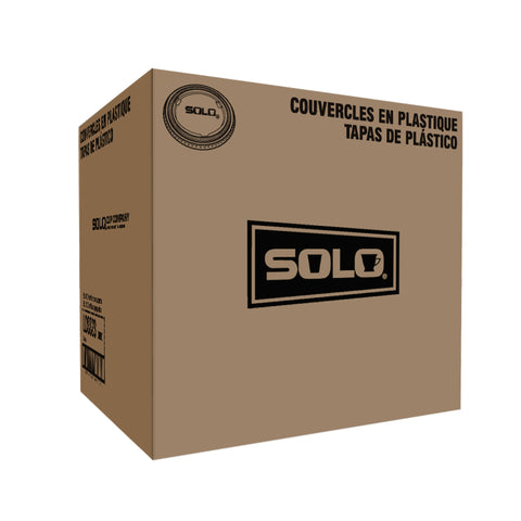 Solo® LID FOR PORTION SOUFFLE CUP CLEAR 2.5-3.25 OZ