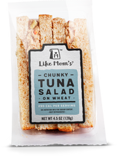 Mom's SANDWICH TUNA SALAD ON WHEAT BREAD WEDGE 4.5 OZ 10000051147