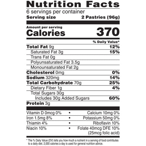 Kellogg's POP TARTS FROST STRAWBERRY 6/2 PK