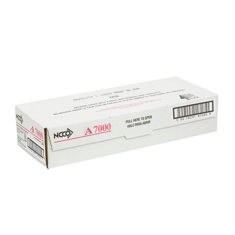 Guest Check 2 Part Nocarb A7000 National 17 Line Green 3.4x6.75