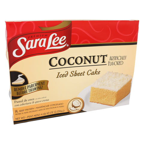 Cake Coconut Sheet Iced 12x16