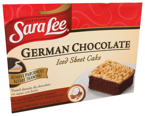 Cake German Chocolate Iced 12x16