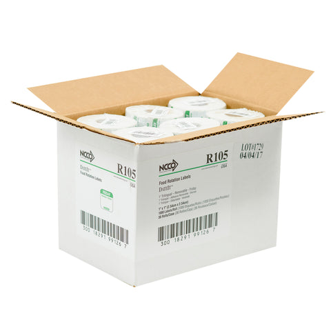 Label Removable Trilingual Green Friday 1x1