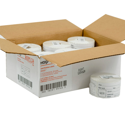 National Checking LABEL ITEM PREP REMOVABLE 2X4