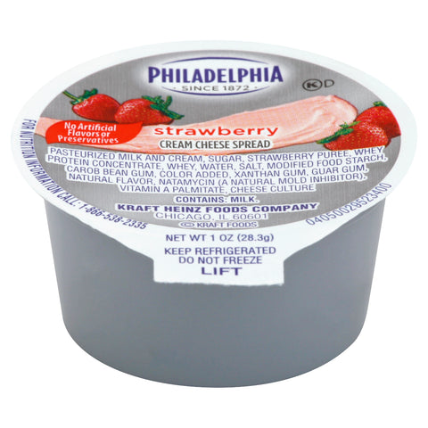 Philadelphia CHEESE CREAM STRAWBERRY SINGLE SERVE CUP