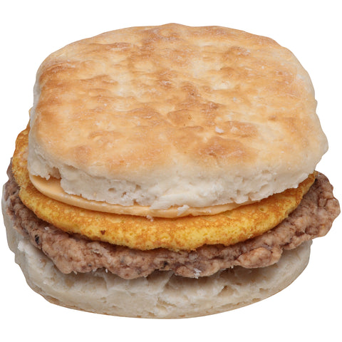 Sandwich Biscuit Sausage Egg & Cheese Iw