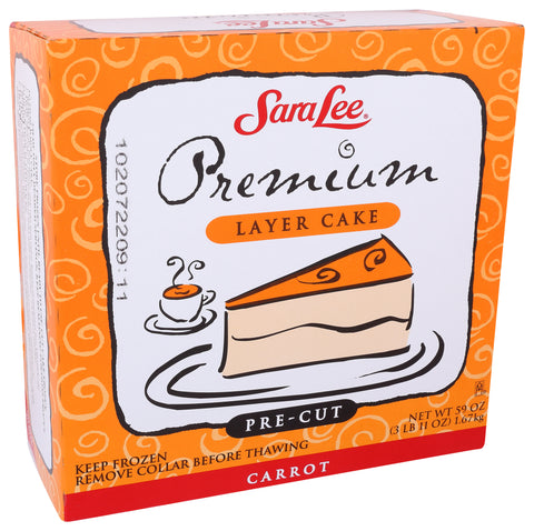 Sara Lee Round Premium Butter Cream Layer Cake - Variety Pack, 9 inch -- 4 per case.