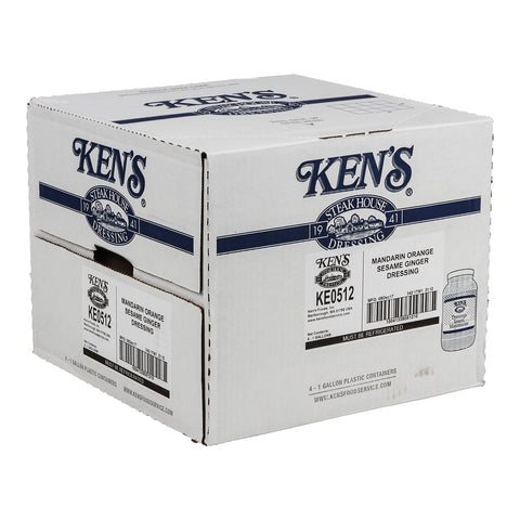 Ken's Foods DRESSING MANDARIN ORANGE SESAME GINGER REFRIGERATED