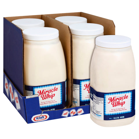 Kraft Original Miracle Whip Dressing, 1 Gallon -- 4 per case.