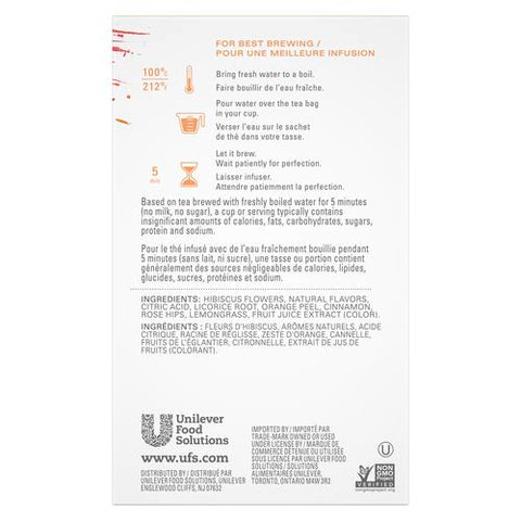 Tazo TEA PASSION HOT IN FILTERBAGS W/DISPENSER