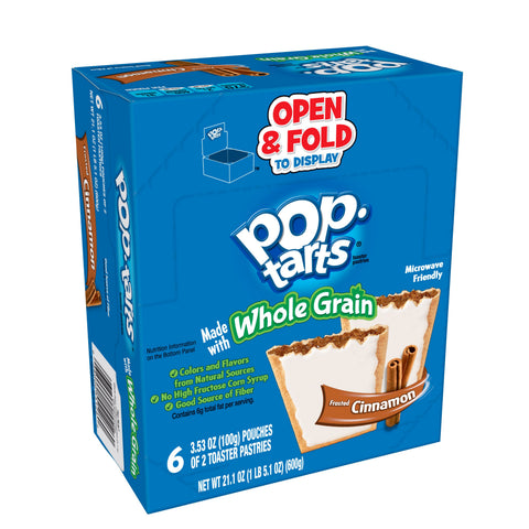 Pastry Pop-tarts® Made W/ Whole Grain Frosted Cinnamon