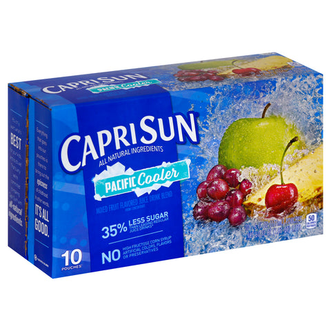 Caprisun Soft Drink Ready To Drink Variety Pack, 1 pouch -- 40 pouch per case.