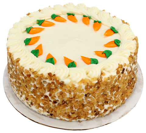 Sara Lee Round World Greatest Carrot Premium Butter Cream Layer Cake, 9 inch -- 2 per case.