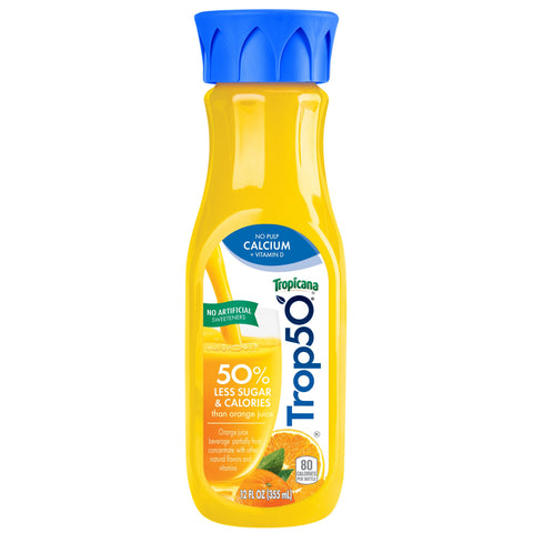 Tropicana Pure Premium JUICE TROP50 ORANGE JUICE & CALCIUM REFRIGERATED