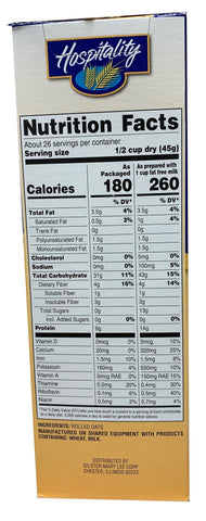 Hospitality CEREAL OATS QUICK