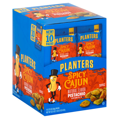 Planters NUTS SPICY CAJUN PISTACHIOS