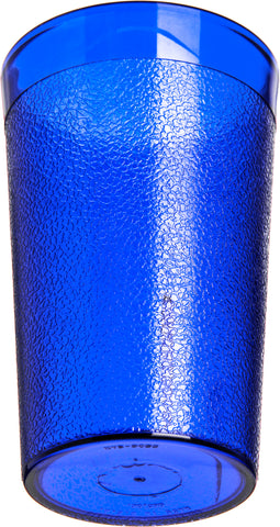 Carlisle TUMBLER STACKABLE™ SAN PLASTIC RORAL BLUE 9.5 OZ