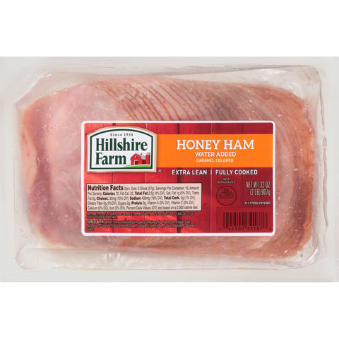Hillshire Farm® HAM HONEY WATER ADDED SLICED .67 OZ 10321870414