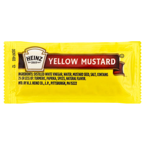 Mustard Yellow Single Serve Packet 530700/78000702