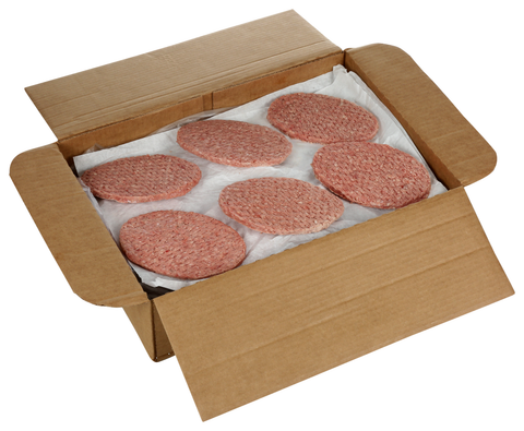 Advancepierre™ BEEF STEAK CHOPPED CUBED OVAL RAW 4 OZ 10000007741
