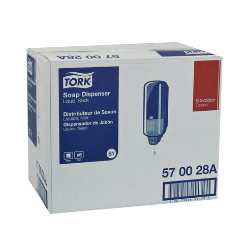 Tork Elevation® DISPENSER SOAP LIQUID BLACK 1 LITER