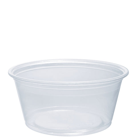 Cup Plastic Portion Souffle Translucent 3.25 Oz