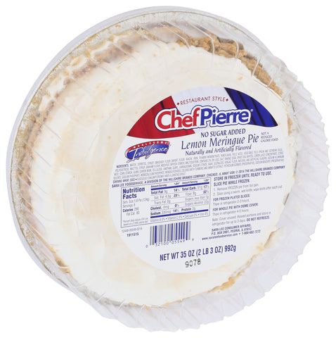 Pie Lemon Meringue Pie No Sugar Added 10