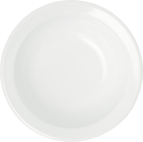 Carlisle BOWL FRUIT KINGLINE™ MELAMINE RIMMED WHITE 4.75 OZ